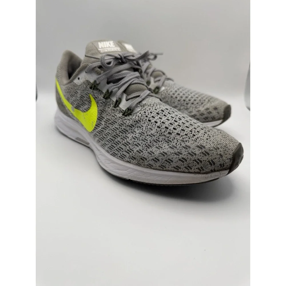 Nike Air Zoom Pegasus 35 Men's Size 10 Gray Volt Running Shoes Sneakers